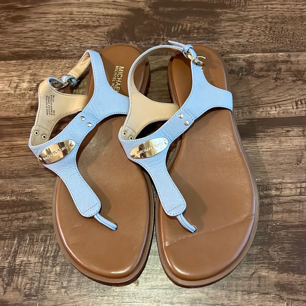 Michael Michael Kors blue sandals